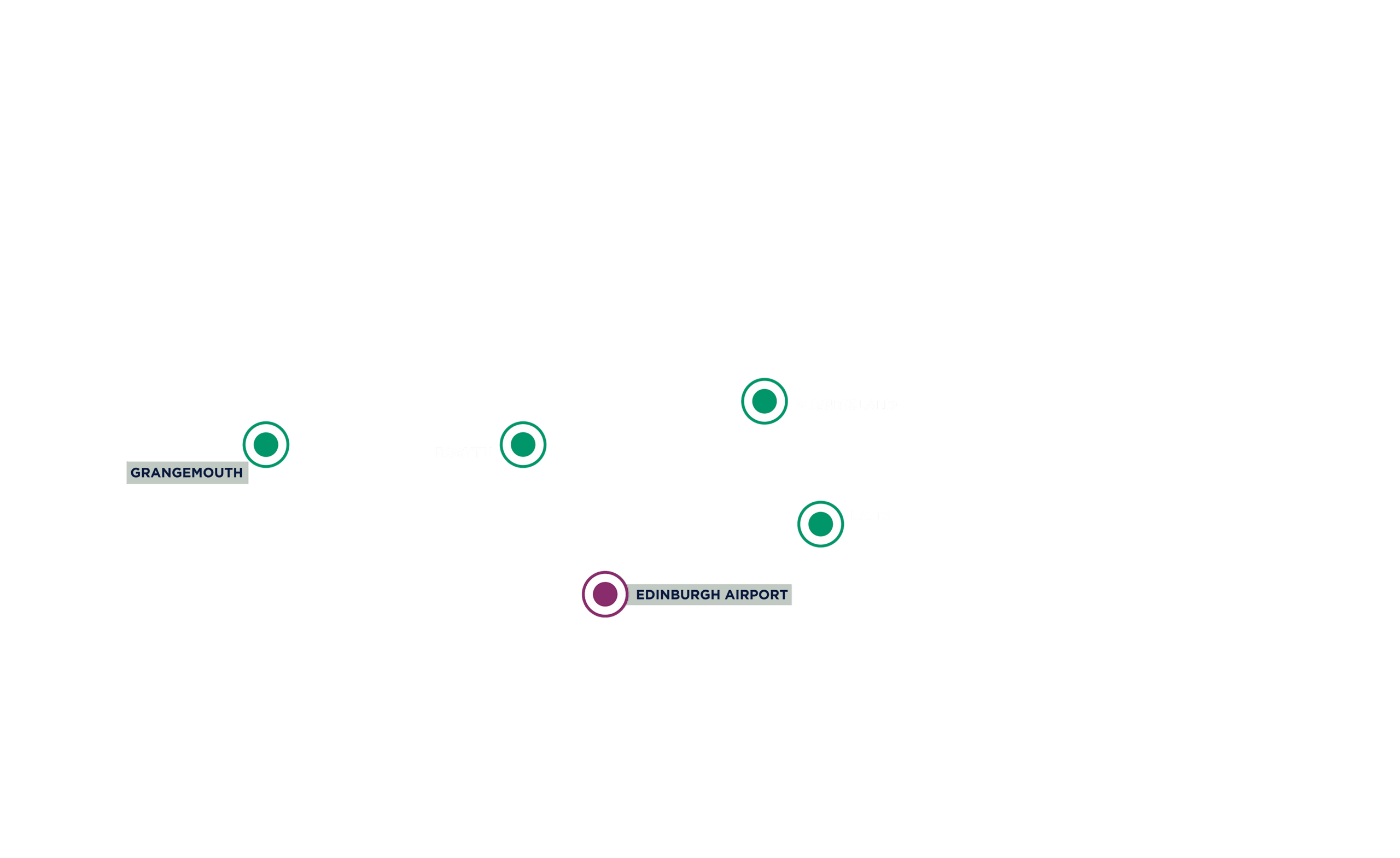 Key locations within the Freeport Area